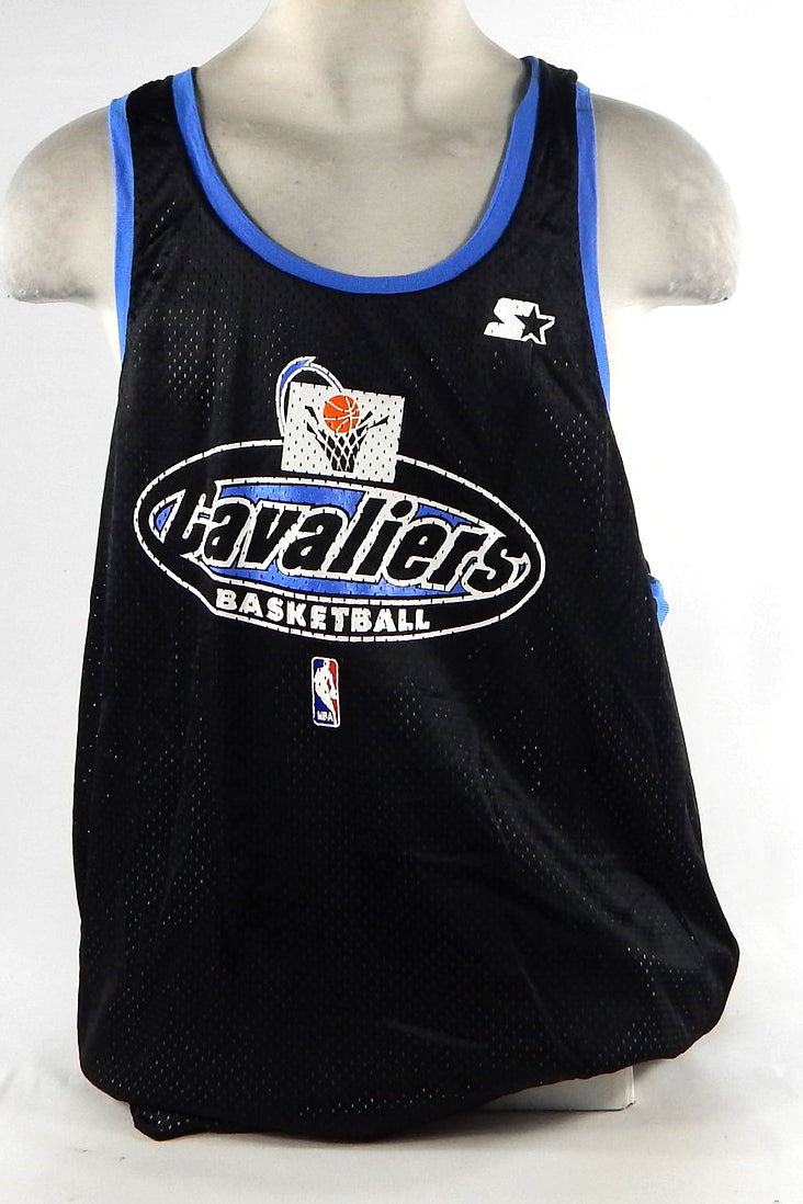 1997-1998 Cleveland Cavaliers #14 Game Issued Black White Practice Jersey XXL 70