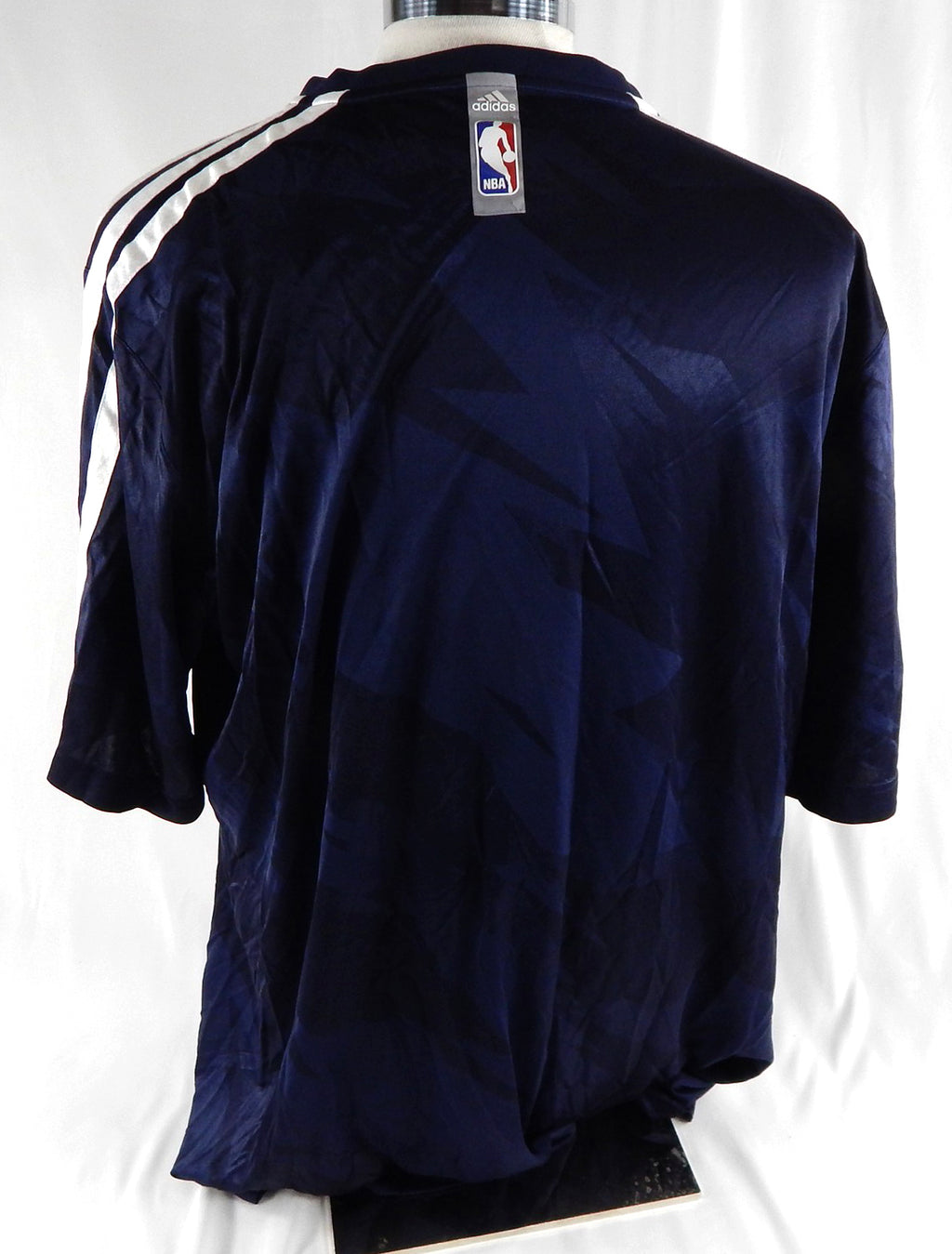 2013-14 Orlando Magic Jason Maxiell #54 Game Used Navy Shooting Shirt HFT 4XL 00 Pic2