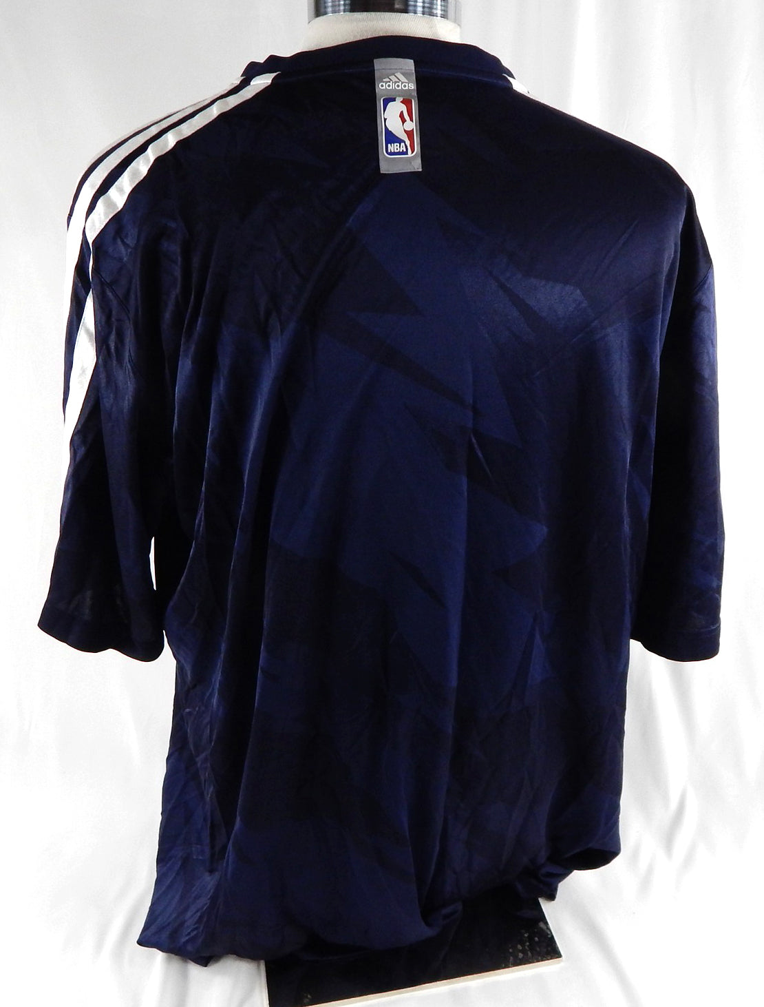 2013-14 Orlando Magic Jason Maxiell #54 Game Used Navy Shooting Shirt HFT 4XL 00 Pic2