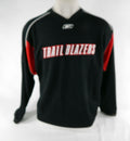 2000s Portland Trailblazers Game Issued Black Shooting Shirt L DP69829