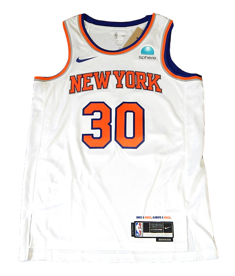 New York Knicks Julius Randle #30 White Nike Swingman Association Jersey White M