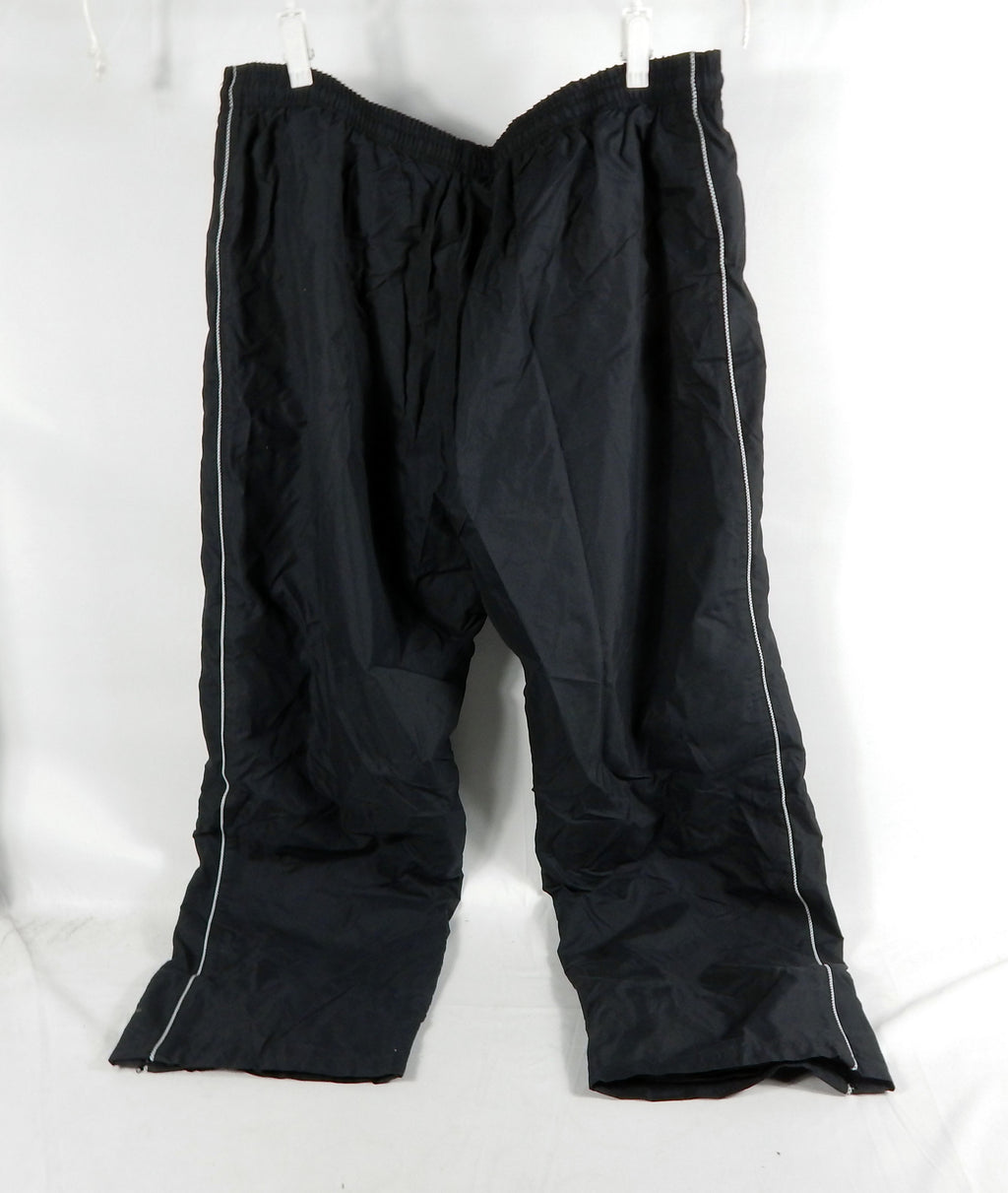 2000s Portland Trailblazers Team Issued Black Travel Pants 3XL 168 Pic2