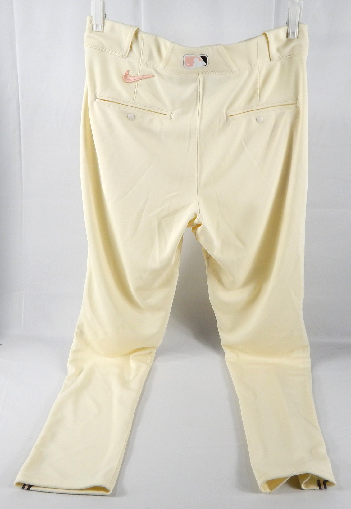 2024 Washington Nationals Amos Willingham #54 Game Issued Cream Pants City 0 Pic2