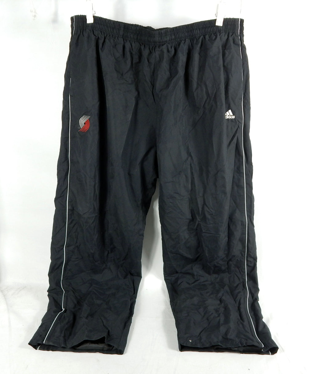 2000s Portland Trailblazers Team Issued Black Travel Pants 4XL DP75169