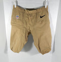2016 Pittsburgh Steelers Game Issued Brown Pants Bumble Bee 38 DP68105