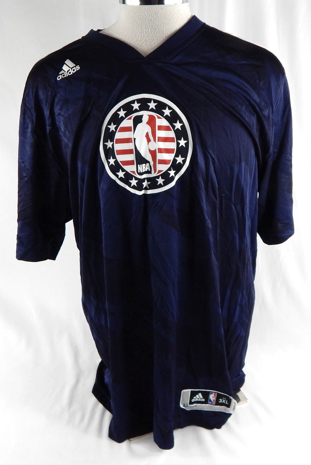2013-14 Orlando Magic Maurice Harkless #21 Game Used Navy Shoot Shirt Hoop Troop