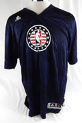 2013-14 Orlando Magic Maurice Harkless #21 Game Used Navy Shoot Shirt Hoop Troop