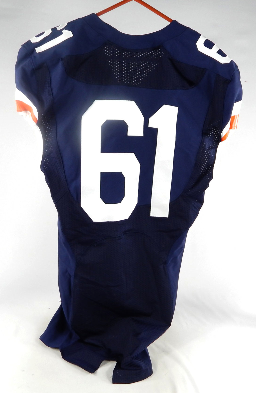 2015-17 Virginia Cavaliers #61 Game Issued Navy Jersey Throwback 42 439 Pic2