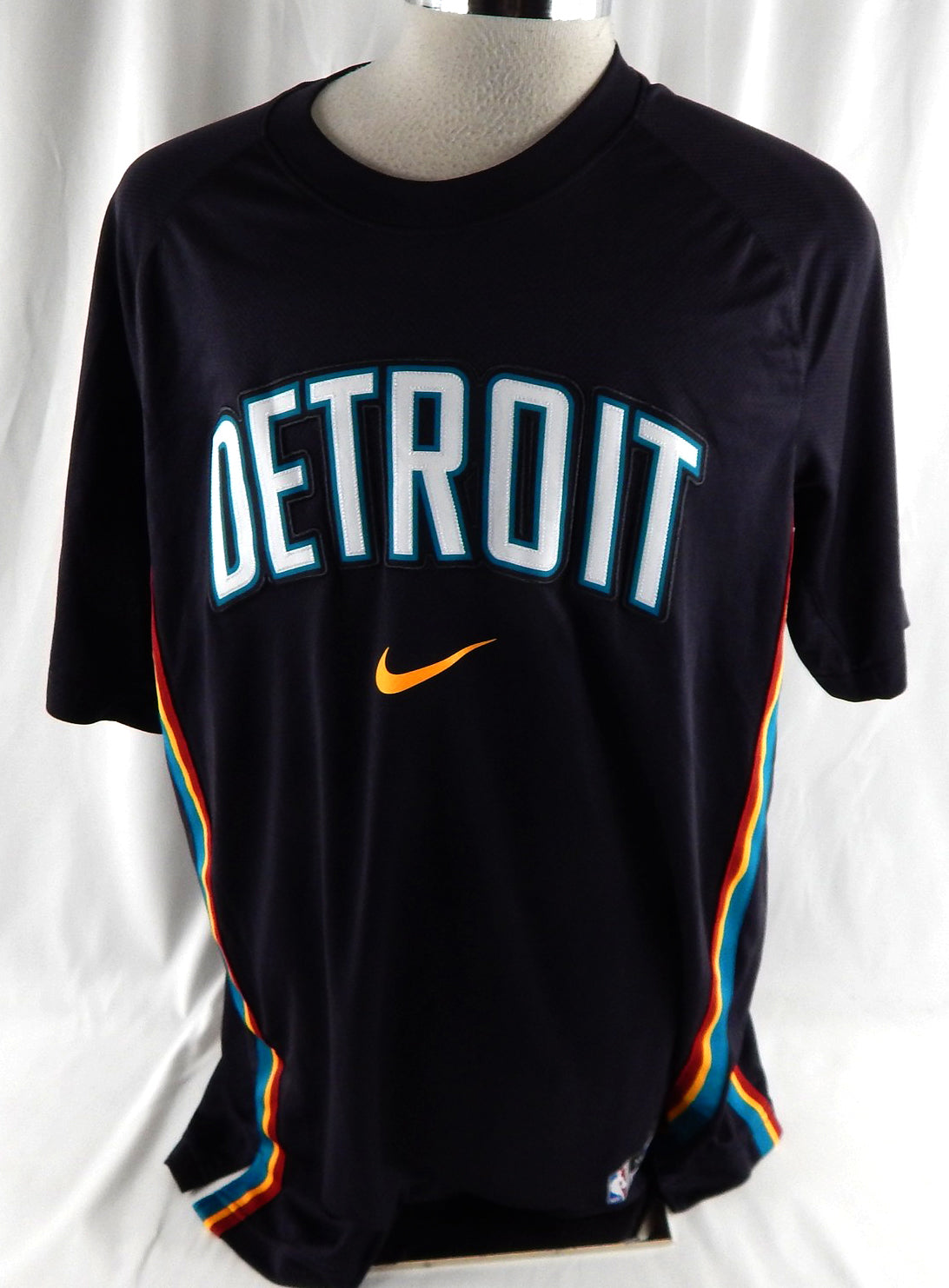 2025-26 Detroit Pistons Tobias Harris #12 Game Used Black Shooting Shirt City 3