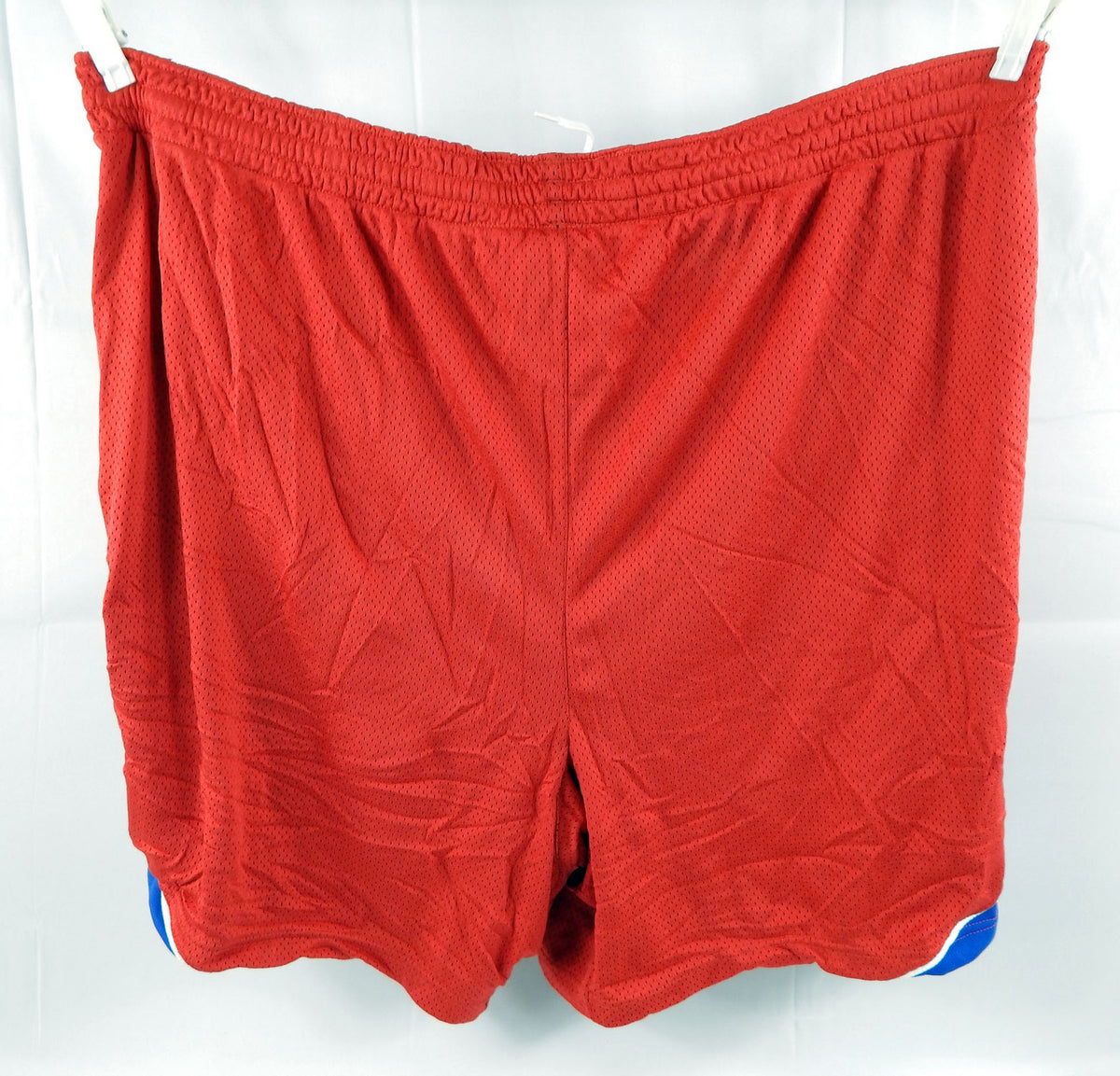 2006-09 Philadelphia 76ers Game Issued Red Shorts 54 234 Pic2