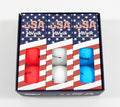 Volvik USA Red White Blue Matte Finish Premium Golf Ball Box (9 Balls) Ryder Cup