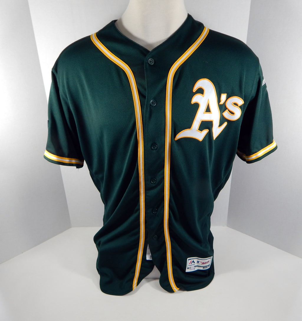 2019 Oakland A's Athletics Tanner Roark #60 Game Issued Green Jersey 150 PS P 28 Pic2
