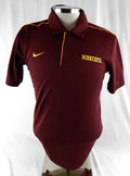 2019 Minnesota Golden Gophers Team Issued Maroon Sideline Polo Shirt S 223