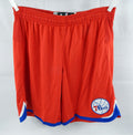 2006-09 Philadelphia 76ers Game Issued Red Shorts 3XL 236