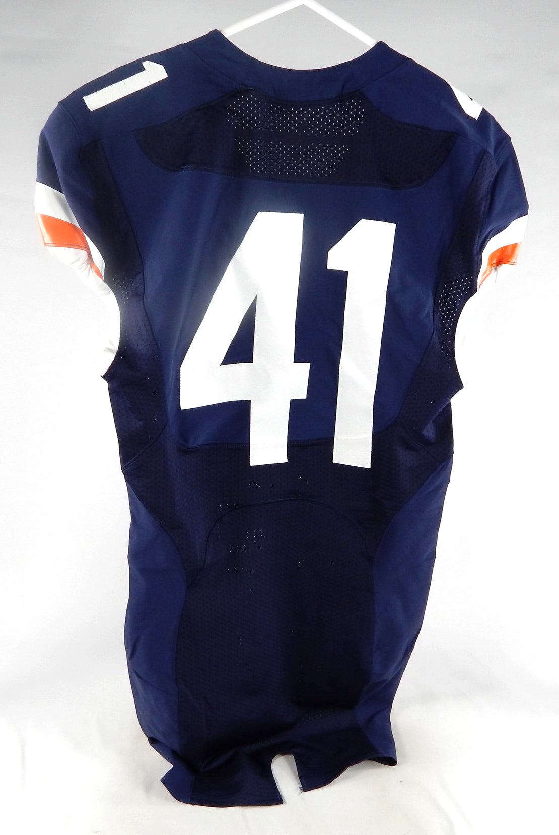 2017 Virginia Cavaliers #41 Game Used Navy Jersey Throwback Hoos Together NP R 2 Pic2