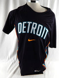 2025-26 Detroit Pistons Caris LeVert #8 Game Used Black Shooting Shirt City L 15