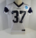 2018 Dallas Cowboys Donovan Wilson #37 Game Issued White Practice Jersey 5