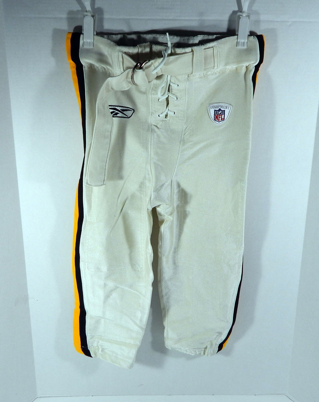 2007 Pittsburgh Steelers Gary Russell #33 Game Used White Pants 38 DP68114