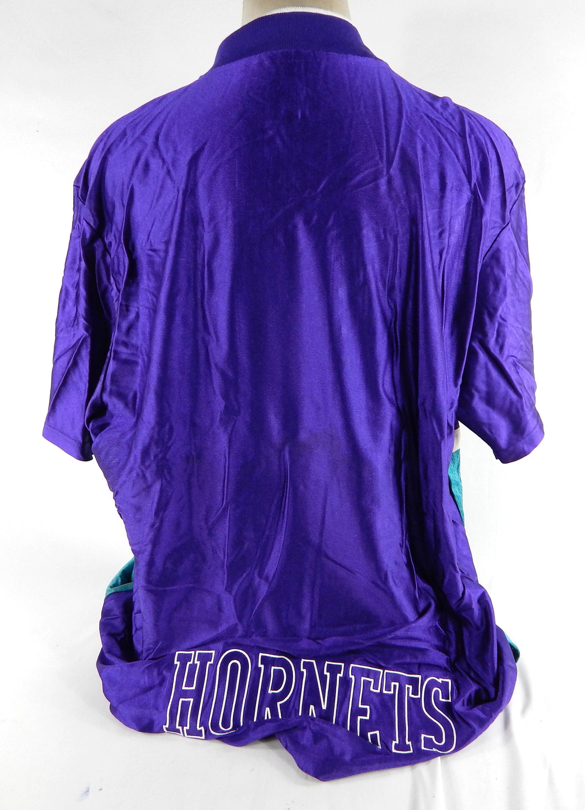 1990s Charlotte Hornets Game Issued Purple Shooting Shirt XXXL DP69294 Pic2