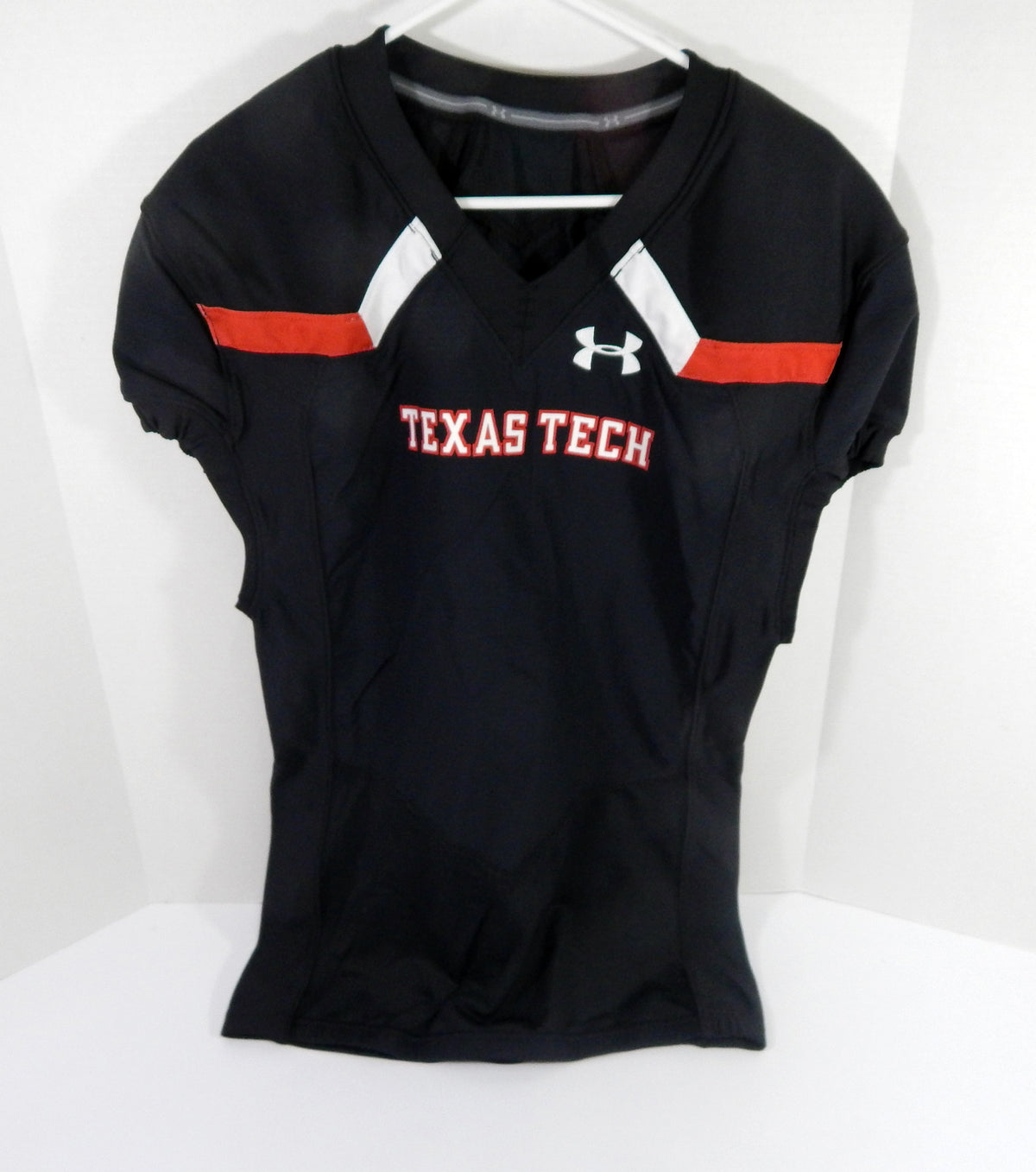 2019 Texas Tech Red Raiders Blank Game Issued Black Jersey 46 DP48248