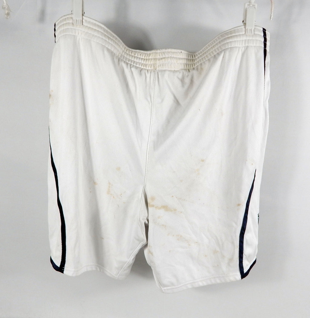 2000s Utah Jazz #9 Game Used White Shorts 46 181 Pic2