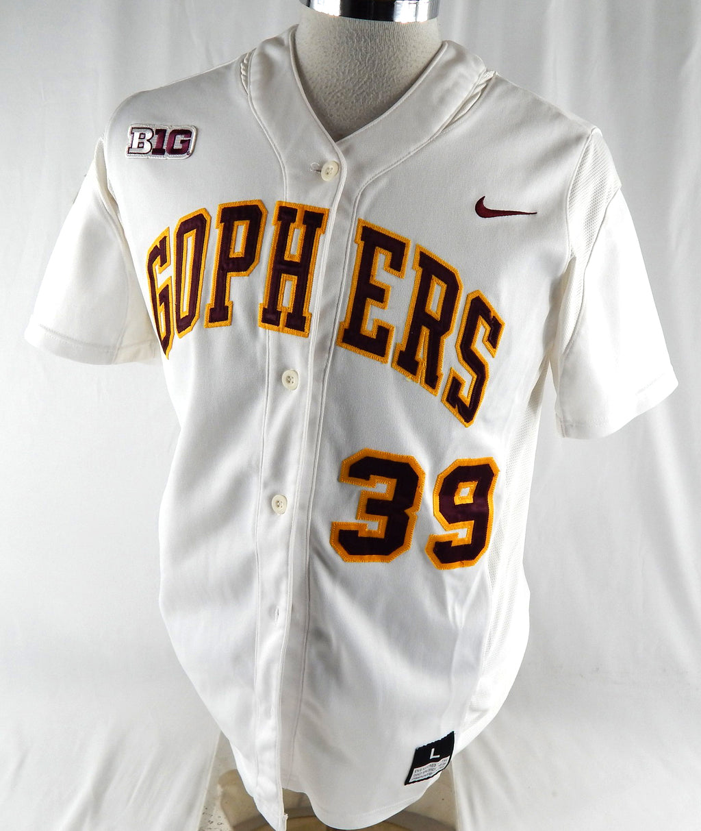 2019 Minnesota Golden Gophers Emily Hansen #39 Game Used Jersey Softball CWS
