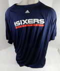 2000s Philadelphia 76ers Team Issued Navy Training Shirt 4XLT DP62256