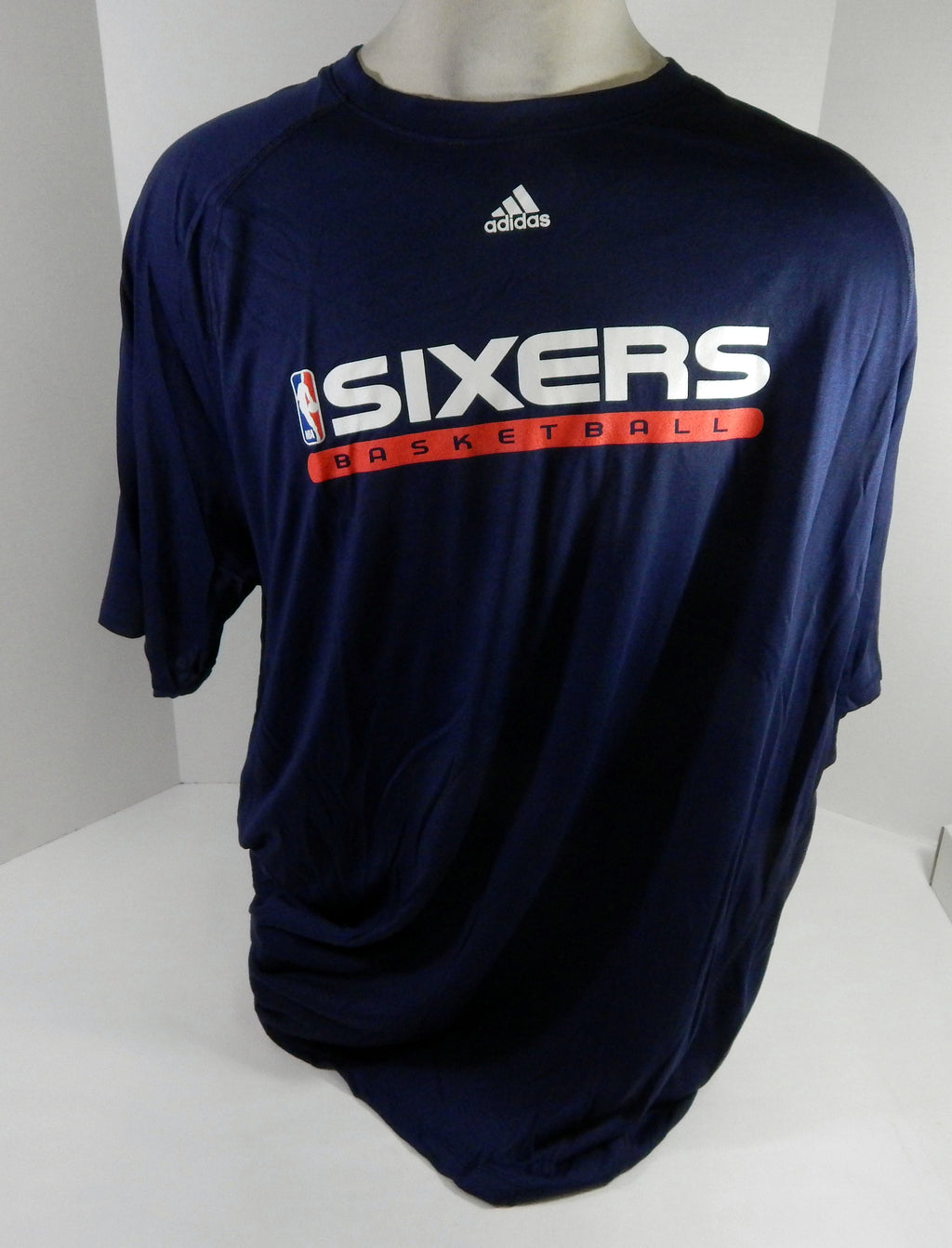 2000s Philadelphia 76ers # Team Issued Navy Training Shirt 4XLT DP62257