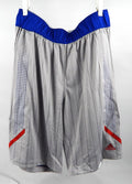 2019-20 Kansas Jayhawks Game Issued Grey Shorts Basketball 2XL 635