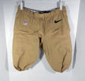 2016 Pittsburgh Steelers Game Issued Brown Pants Bumble Bee 38 DP68122