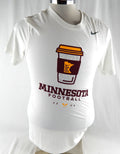 2024 Minnesota Golden Gophers Team Issued White Short Sleeve T Shirt S 231