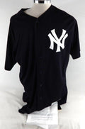 2019 New York Yankees Zach Zehner #93 Game Used Navy Jersey ST Patch 46 676