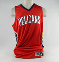 2015-16 New Orleans Pelicans Blank Game Issued Red Jersey 3XL+4 357