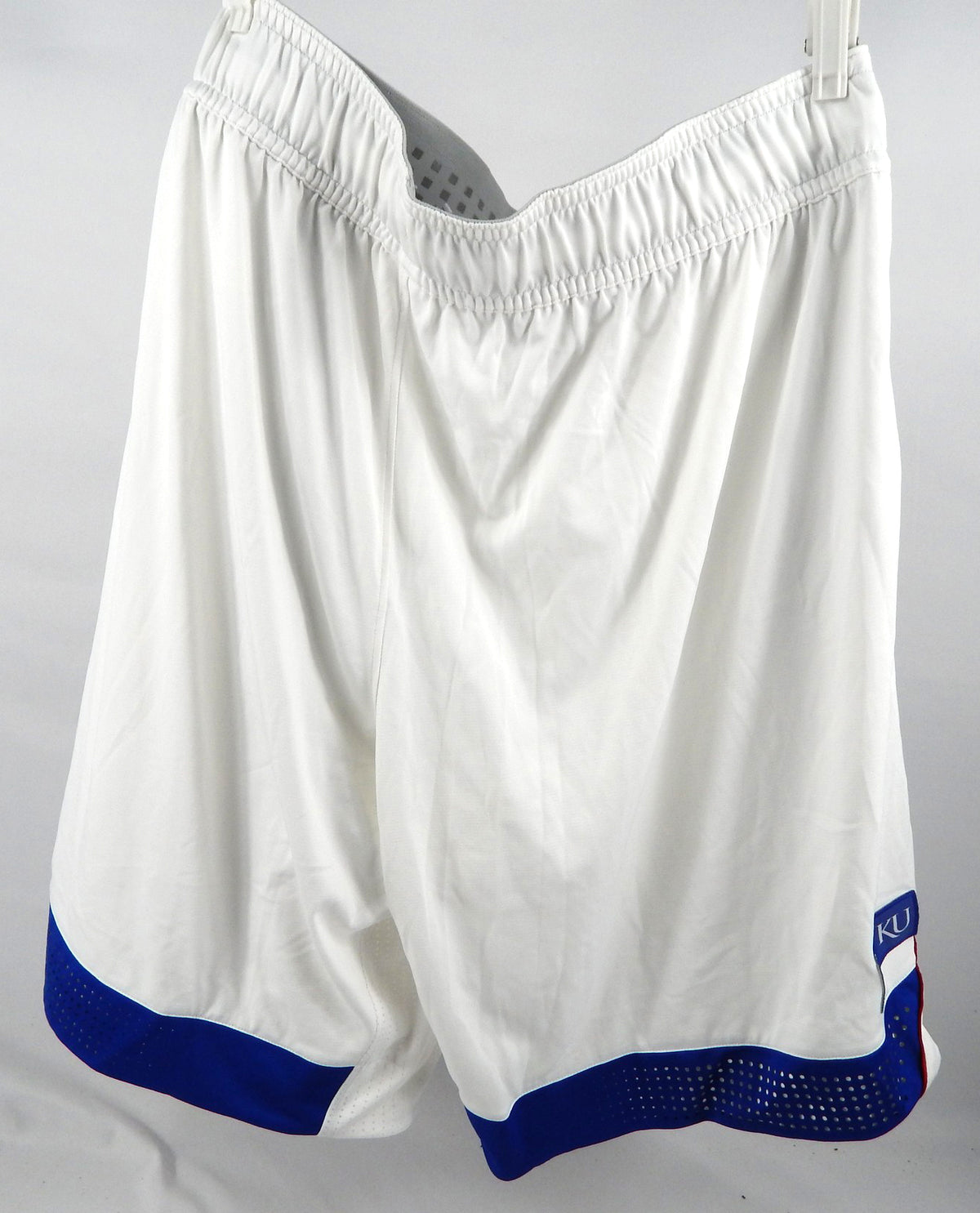 Kansas Jayhawks Game Issued White Shorts Basketball 3XL 637 Pic2