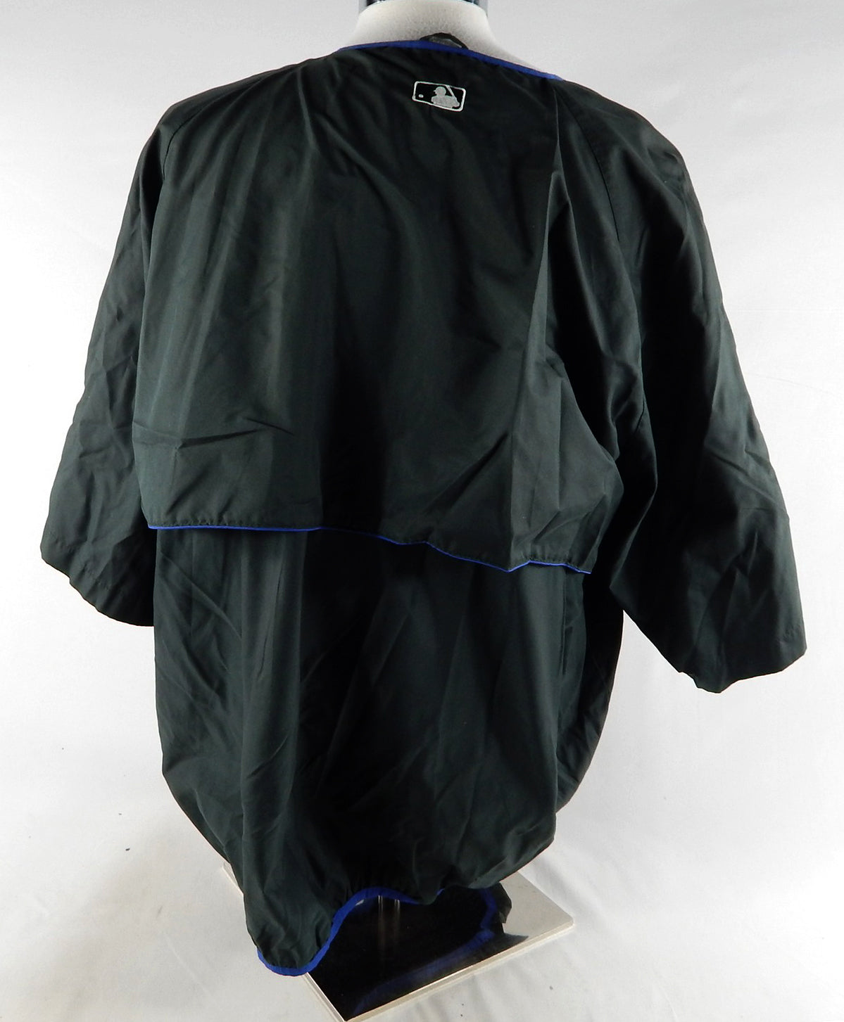 2000s Tampa Bay Devil Rays Jason Hammell #73 Game Used Green BP Jacket XXL 358 Pic2