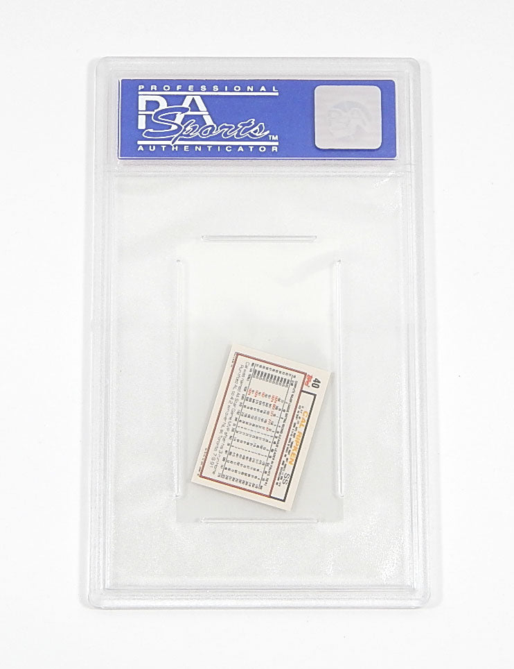 1992 Topps Micro Cal Ripken Jr. #40 PSA 9 Pic2