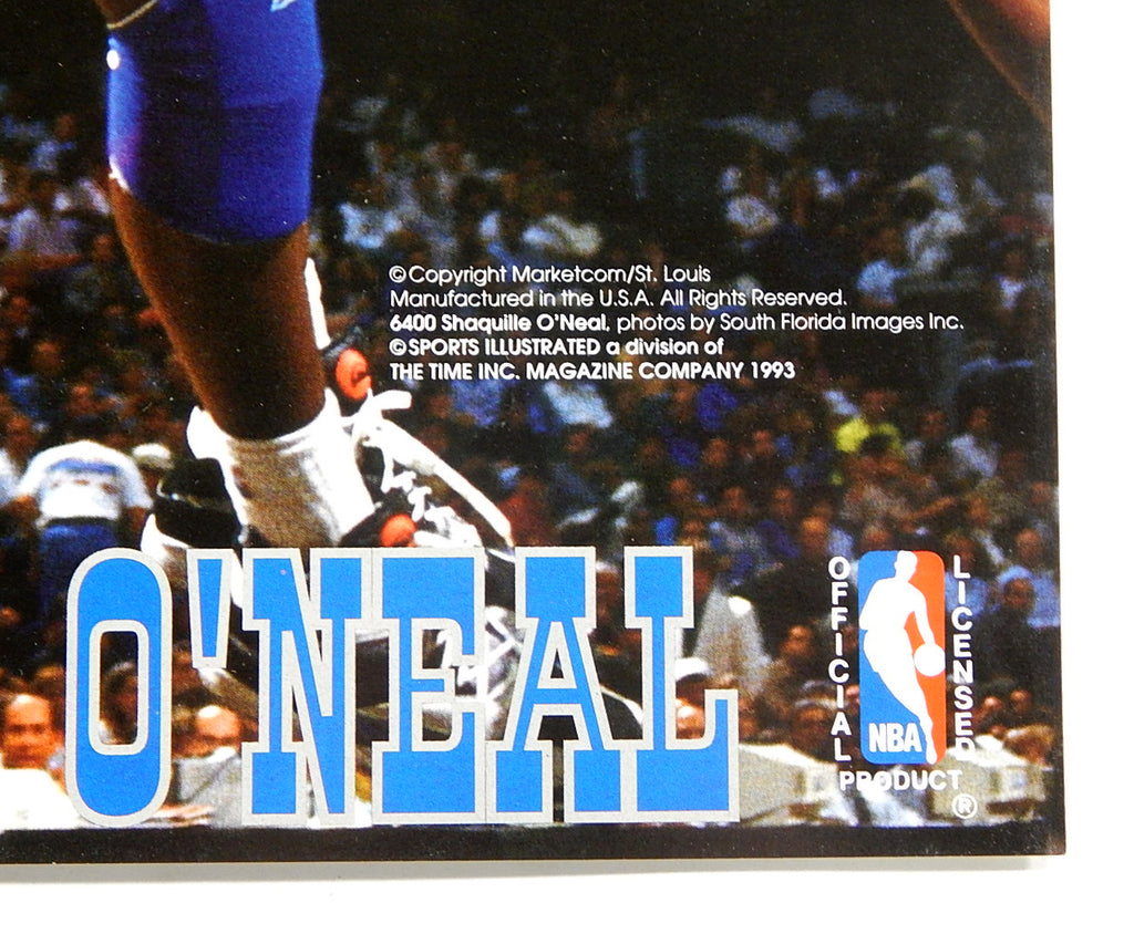 Shaquille O'Neal Sports Illustrated Marketcom Poster 16" x 20" Pic2