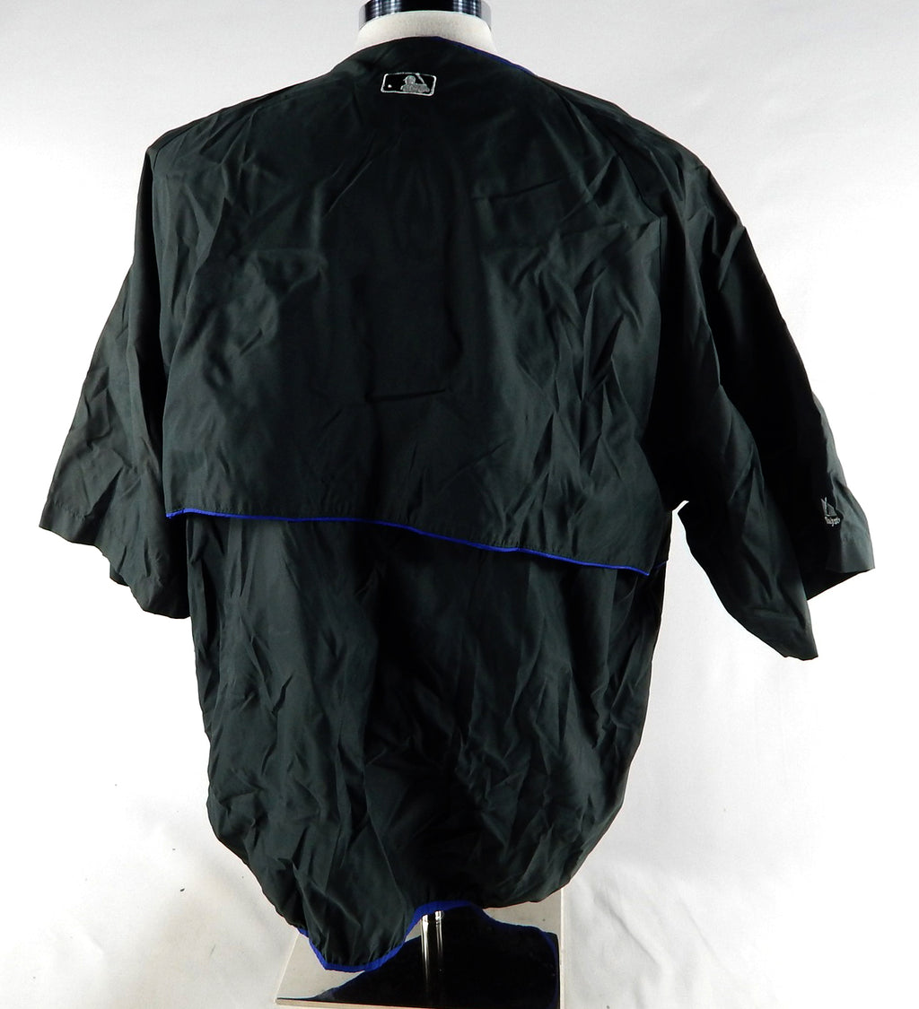 2000s Tampa Bay Devil Rays Game Used Green Batting Practice Jacket XL 361 Pic2