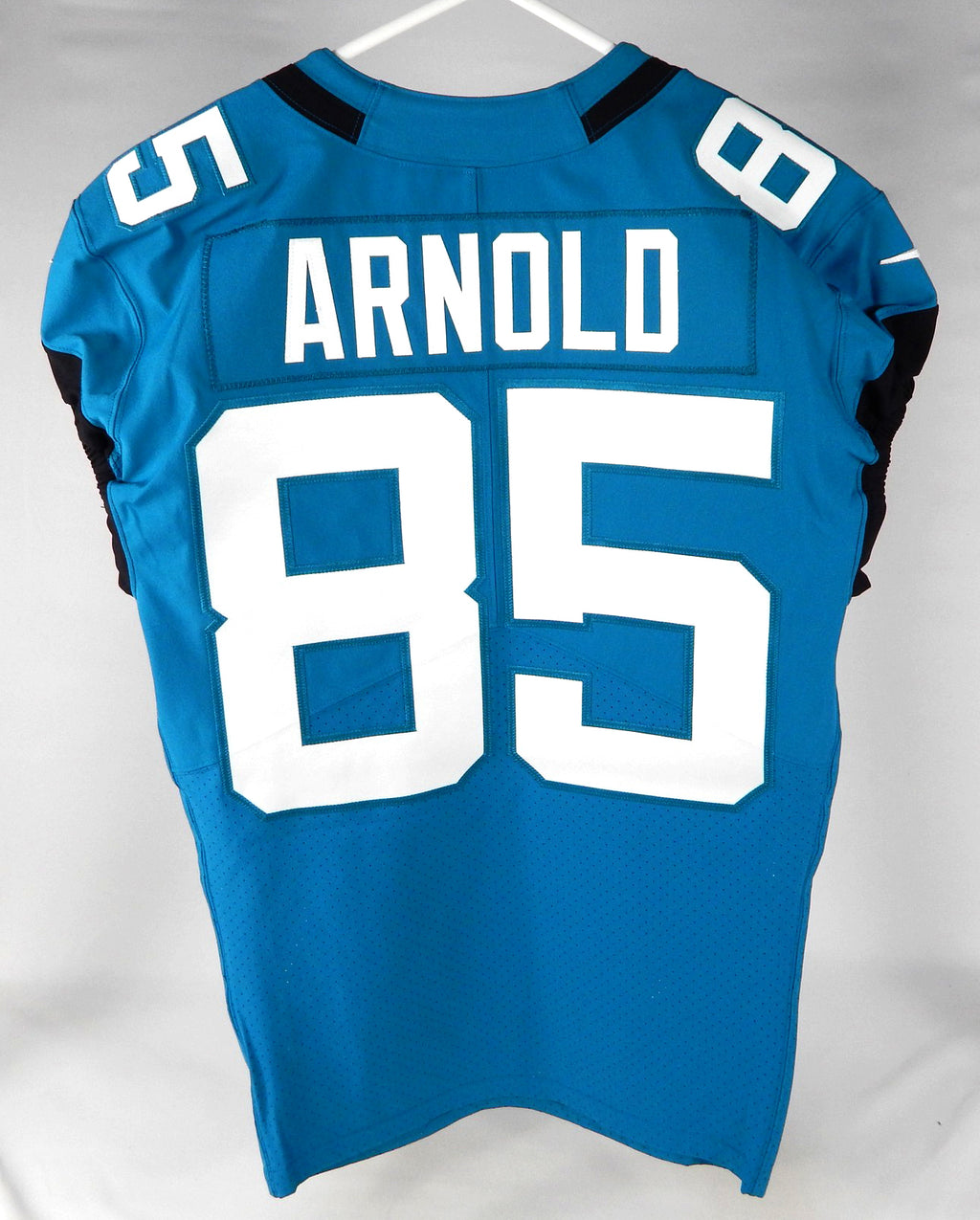 2022 Jacksonville Jaguars Dan Arnold #85 Game Issued Blue Jersey 42 833 Pic2