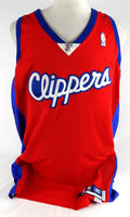 2002-03 Los Angeles Clippers Blank # Game Issued Red Jersey 50 DP102132