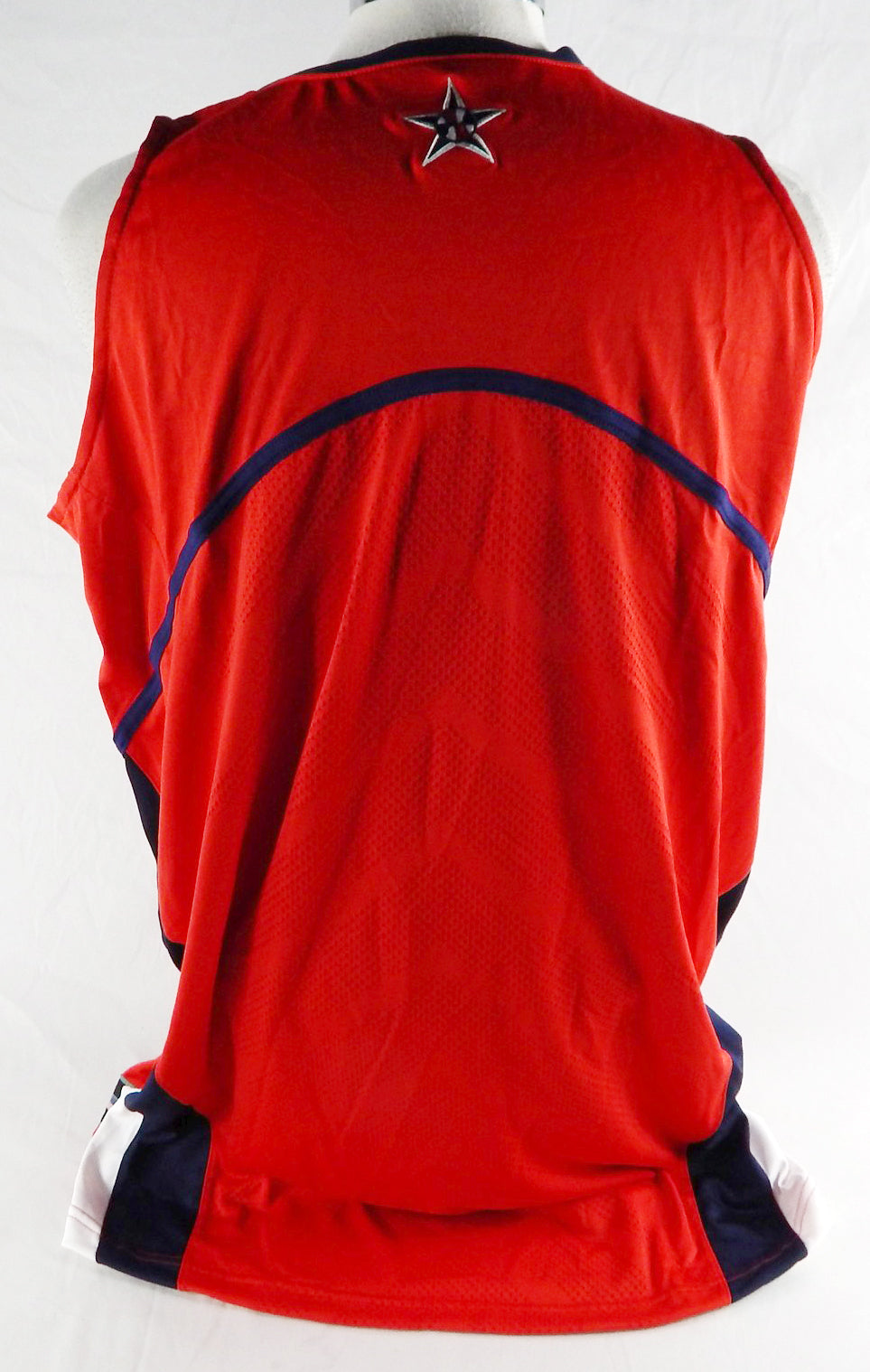 2006-07 Team USA Basketball Blank Game Issued Red Jersey 50 717 Pic2