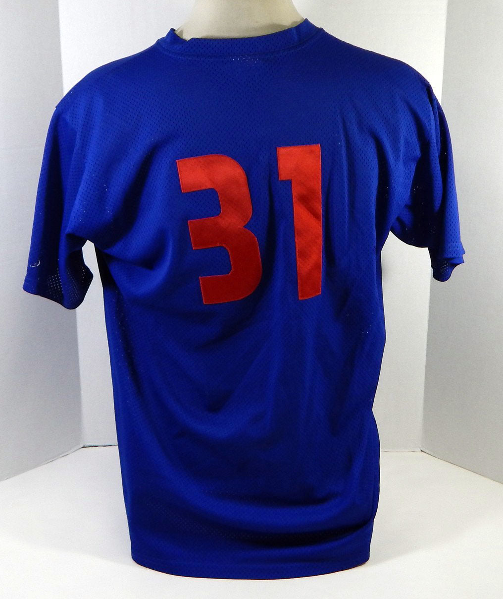 2006 Pulaski Blue Jays #31 Game Used Blue Jersey XL DP16761