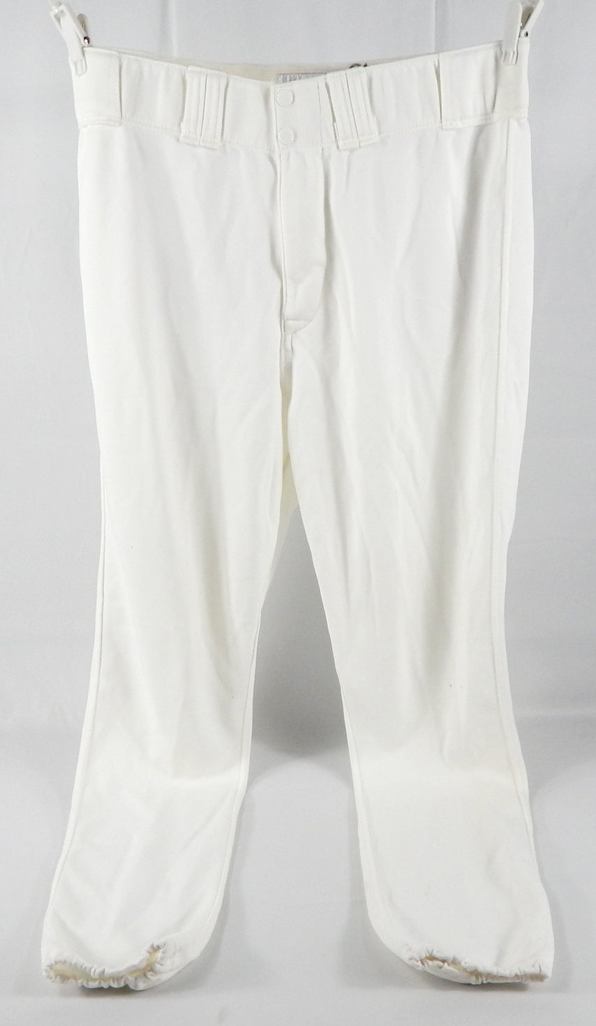 2000 Pittsburgh Pirates Lloyd McClendon #23 Game Used White Pants 41 562