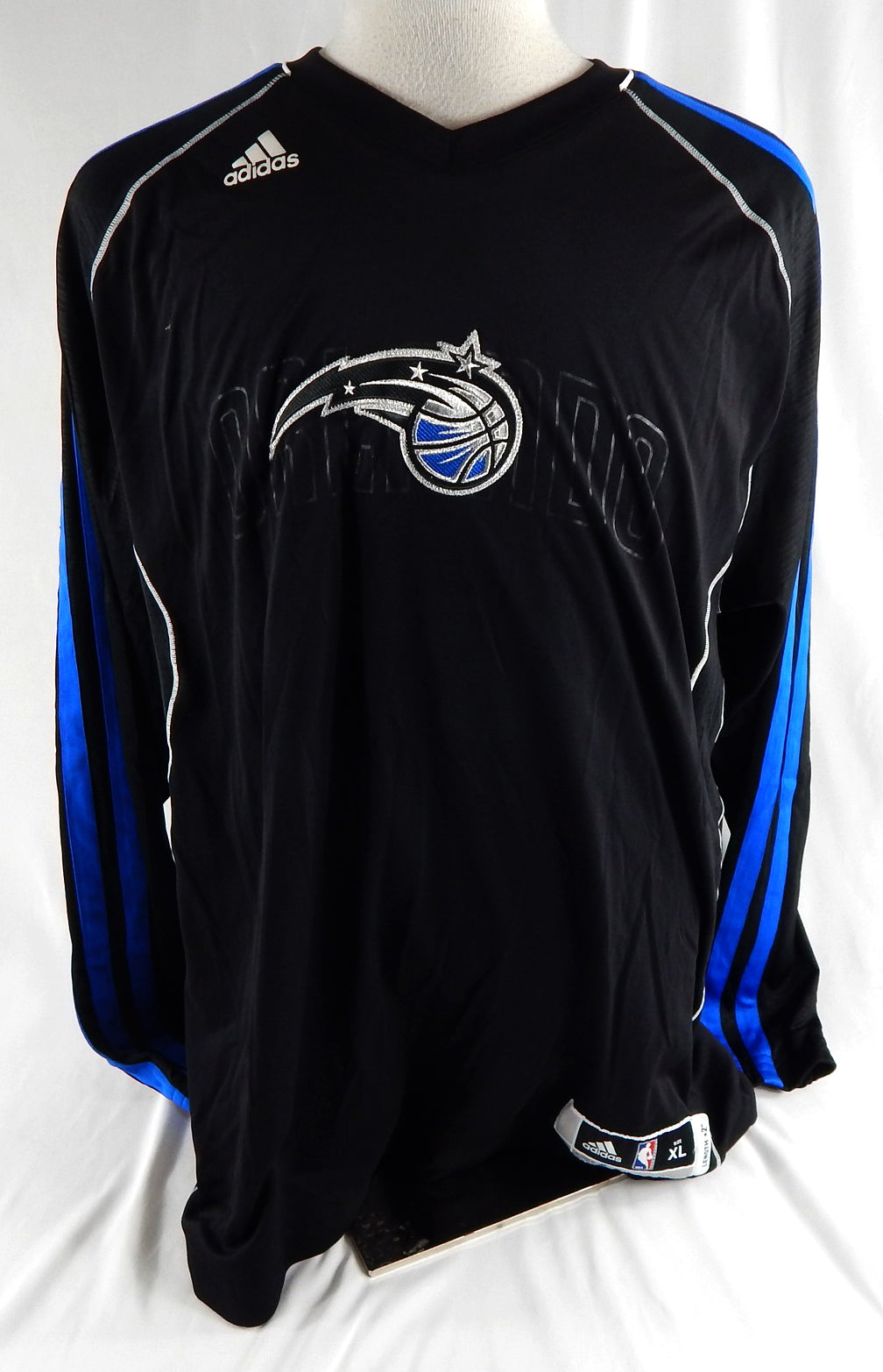 2012-13 Orlando Magic Arron Afflalo #4 Game Used Black Shooting Shirt XL 044
