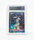 2024 Bowman Chrome Prospects Aqua Lunar Refractor Sebastian Walcott /125 Arena 9