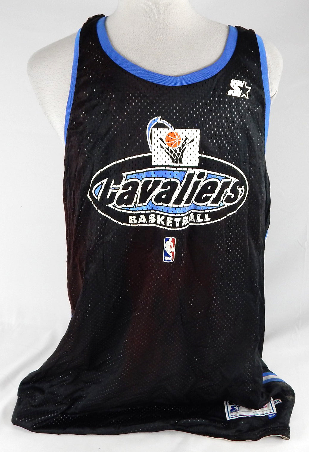 1997-98 Cleveland Cavaliers #22 Game Issued Black Practice Jersey XXL 528