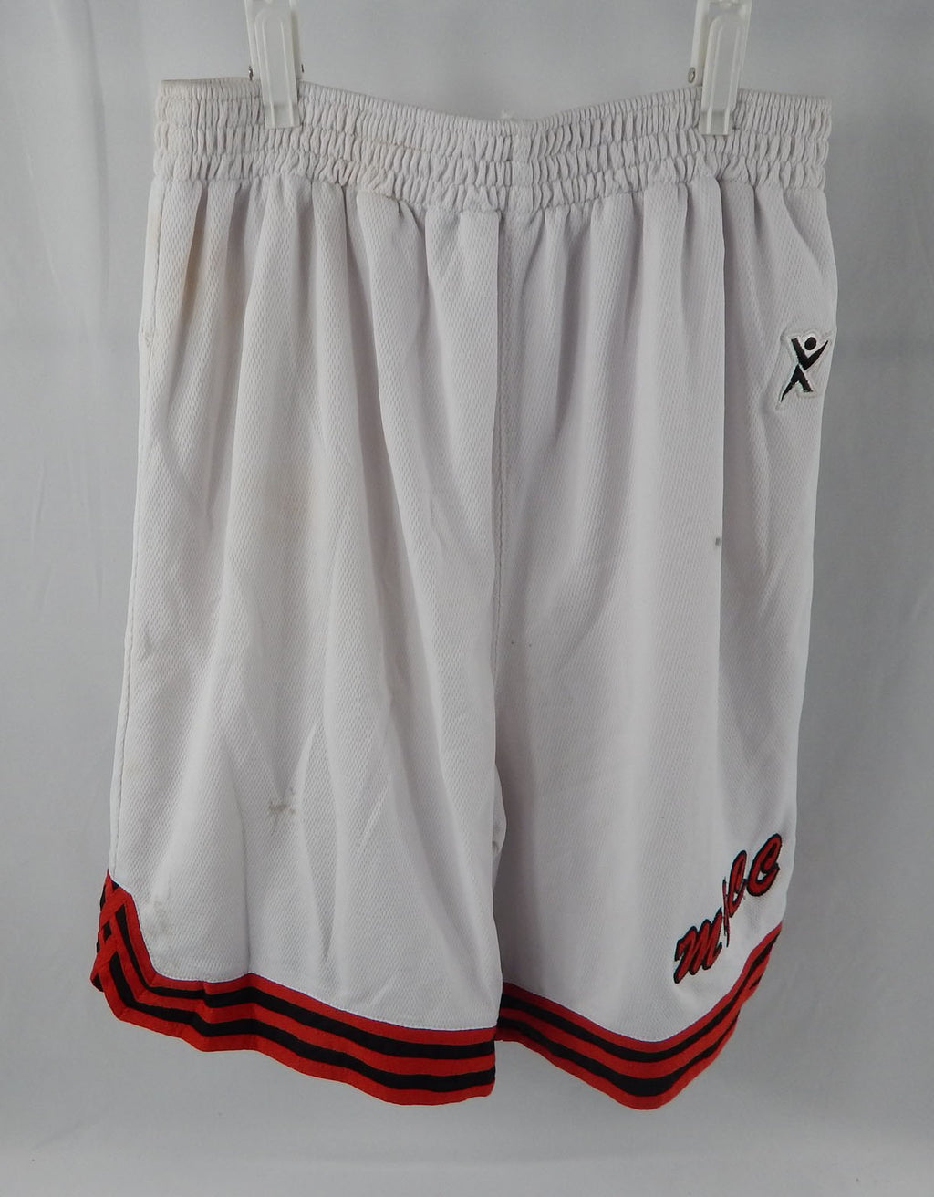 MHCC Saints Game Issued White Shorts XL 528