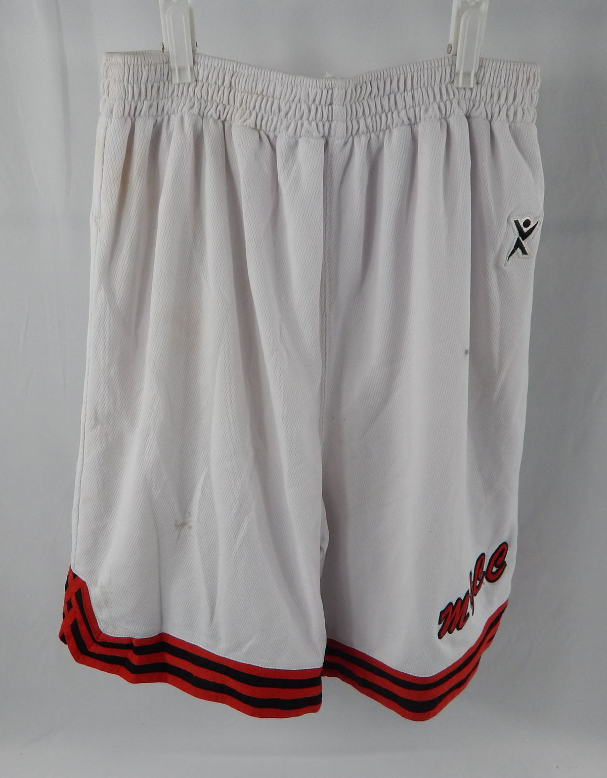 MHCC Saints Game Issued White Shorts XL 528