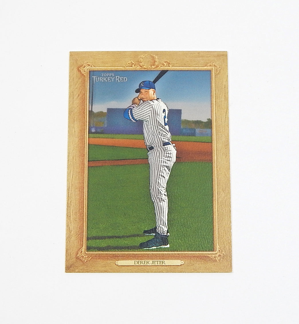 2007 Topps Turkey Red Derek Jeter SP #95 Ad Back