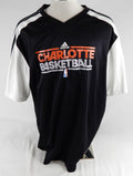 2010-11 Charlotte Bobcats Stephen Jackson #1 Game Used Black Shooting Shirt 2XL6